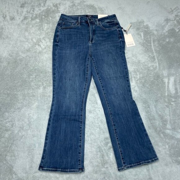 NYDJ Billie Mini Boot Cool Embrace Jeans Ankle High-Rise Womens Size 8 a0815 - Picture 1 of 12